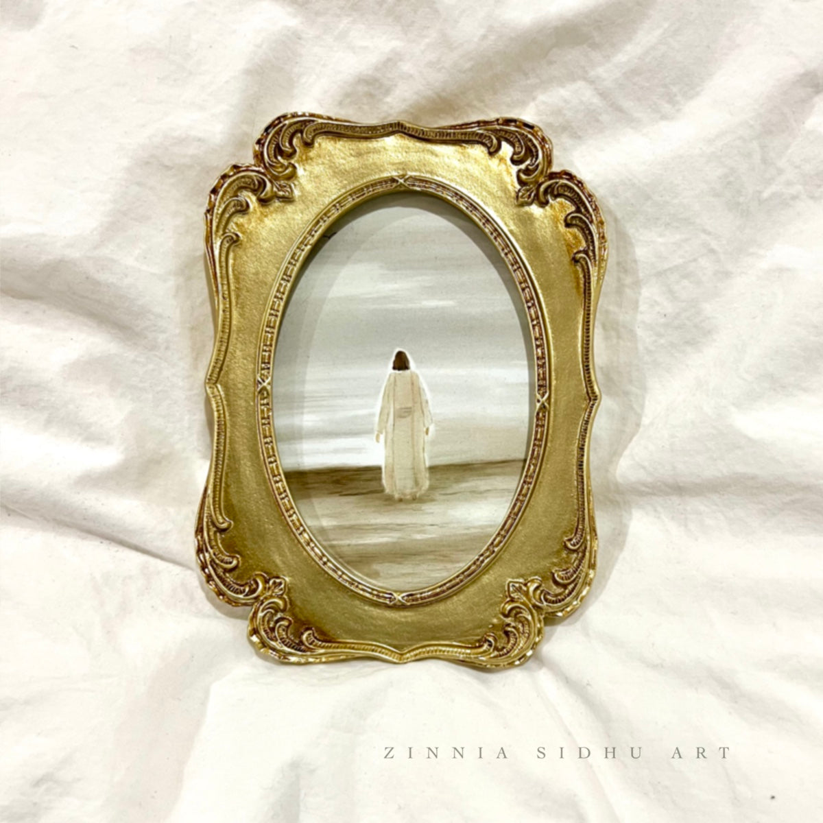 Jesus - Golden Frame