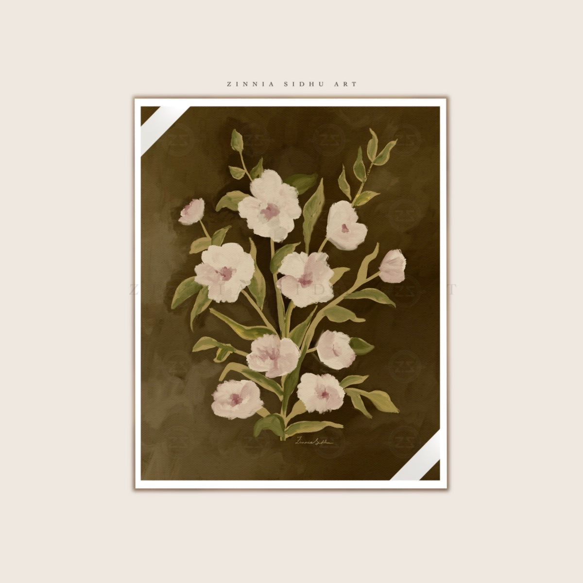 Bouquet of Mood - Golden Frame