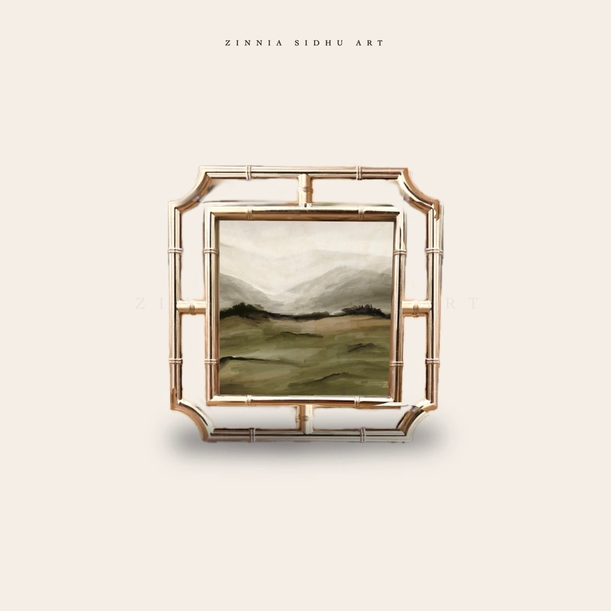 Landscape - Silver Colored Frame