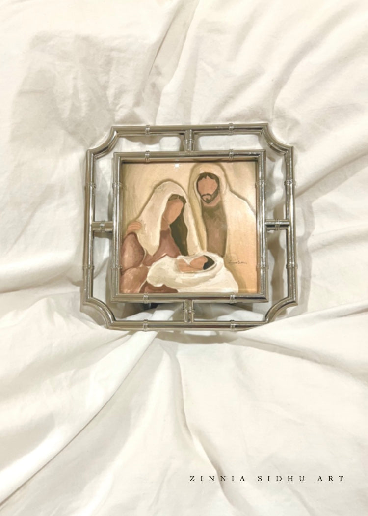 Birth - Silver Colored Frame