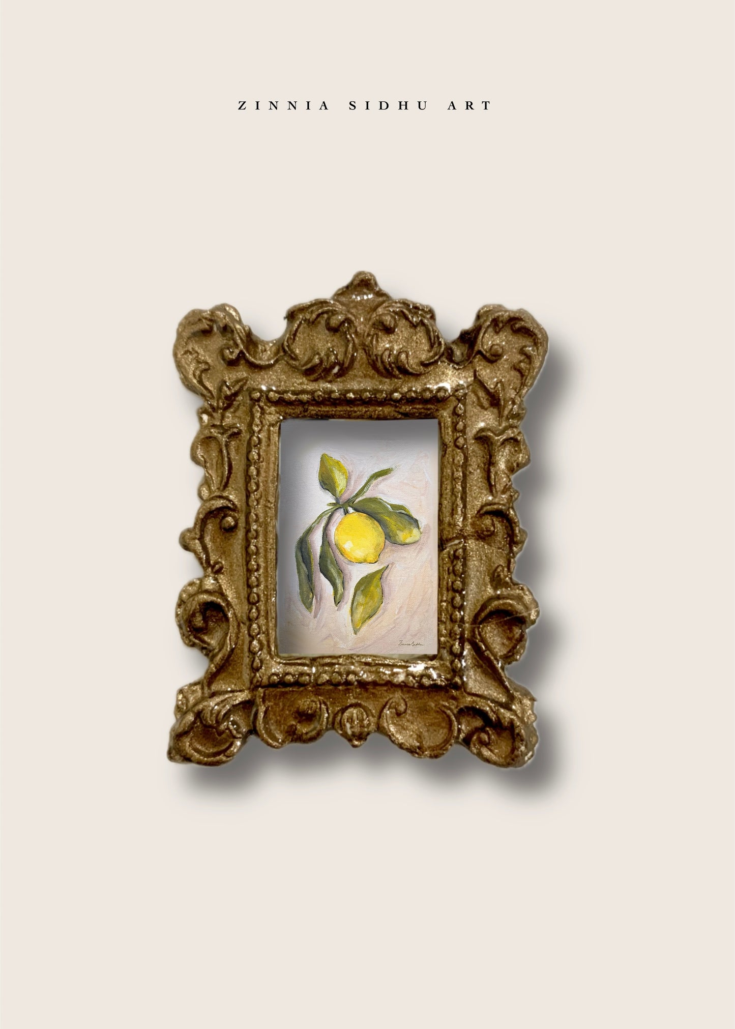 Lemon Mini Magnet