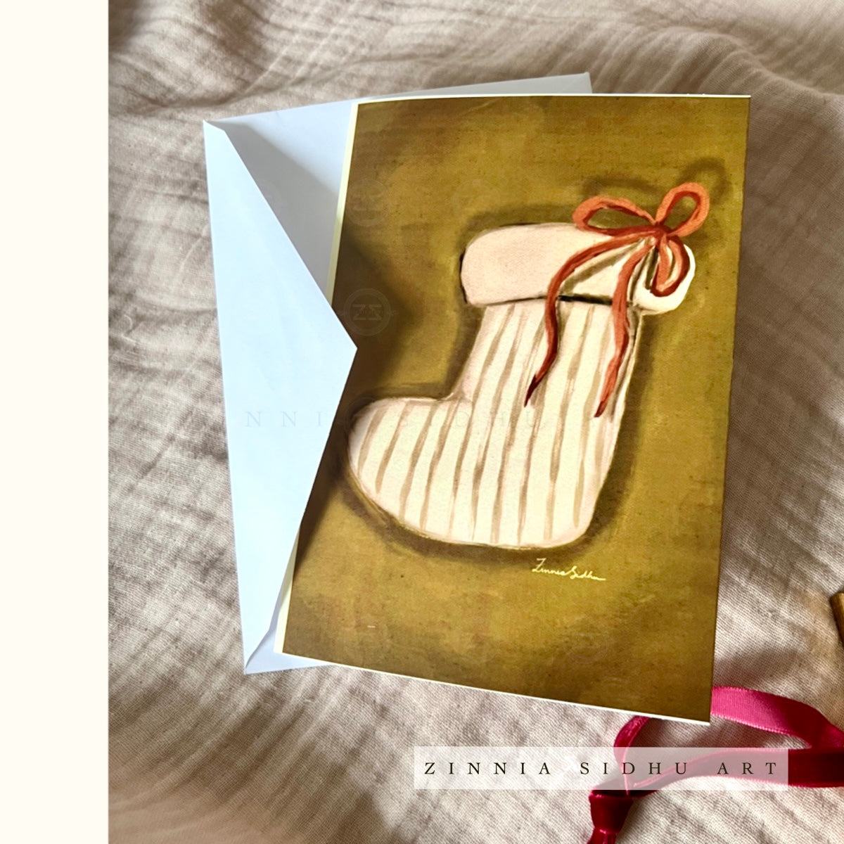 Stocking Greeting Card