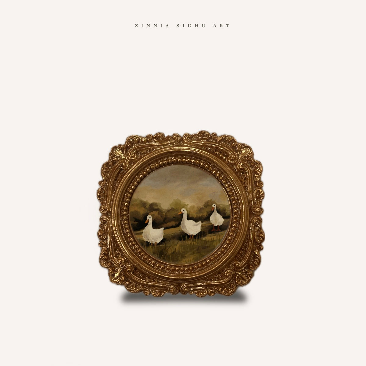 Walk Home - MINI Ornate Frame