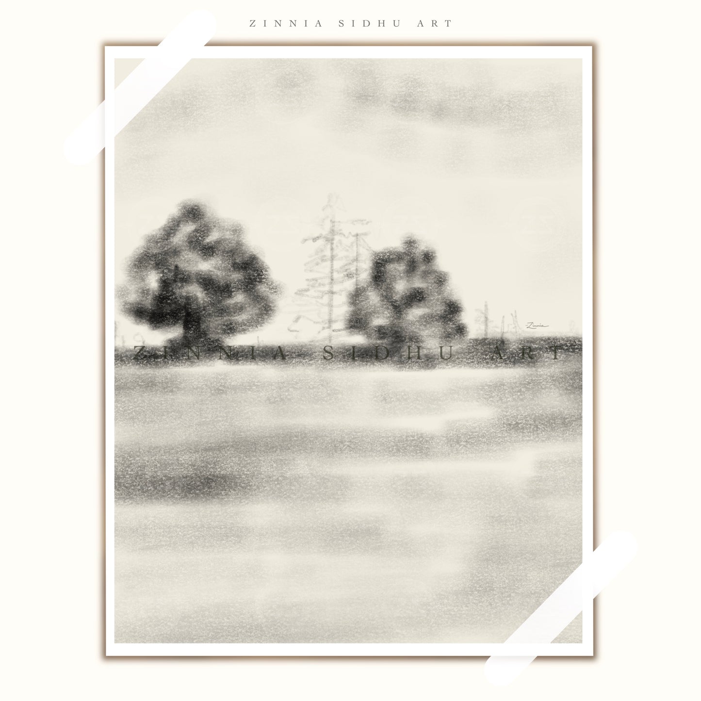 Trees - Charcoal