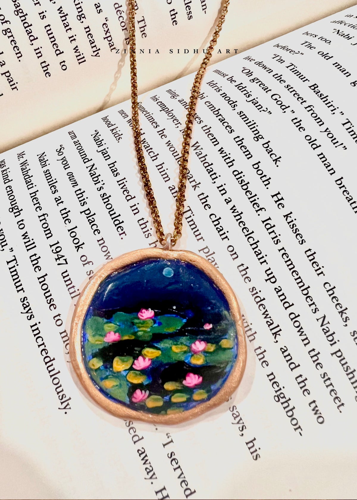 Lotus Necklace