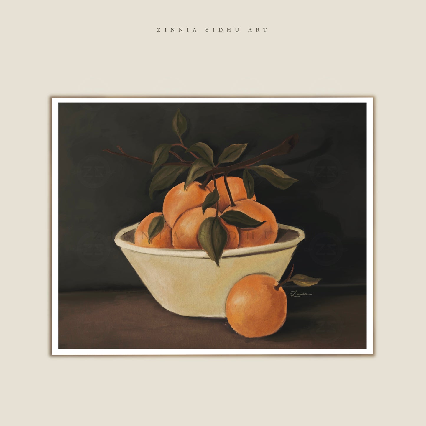 Bowl Of Oranges