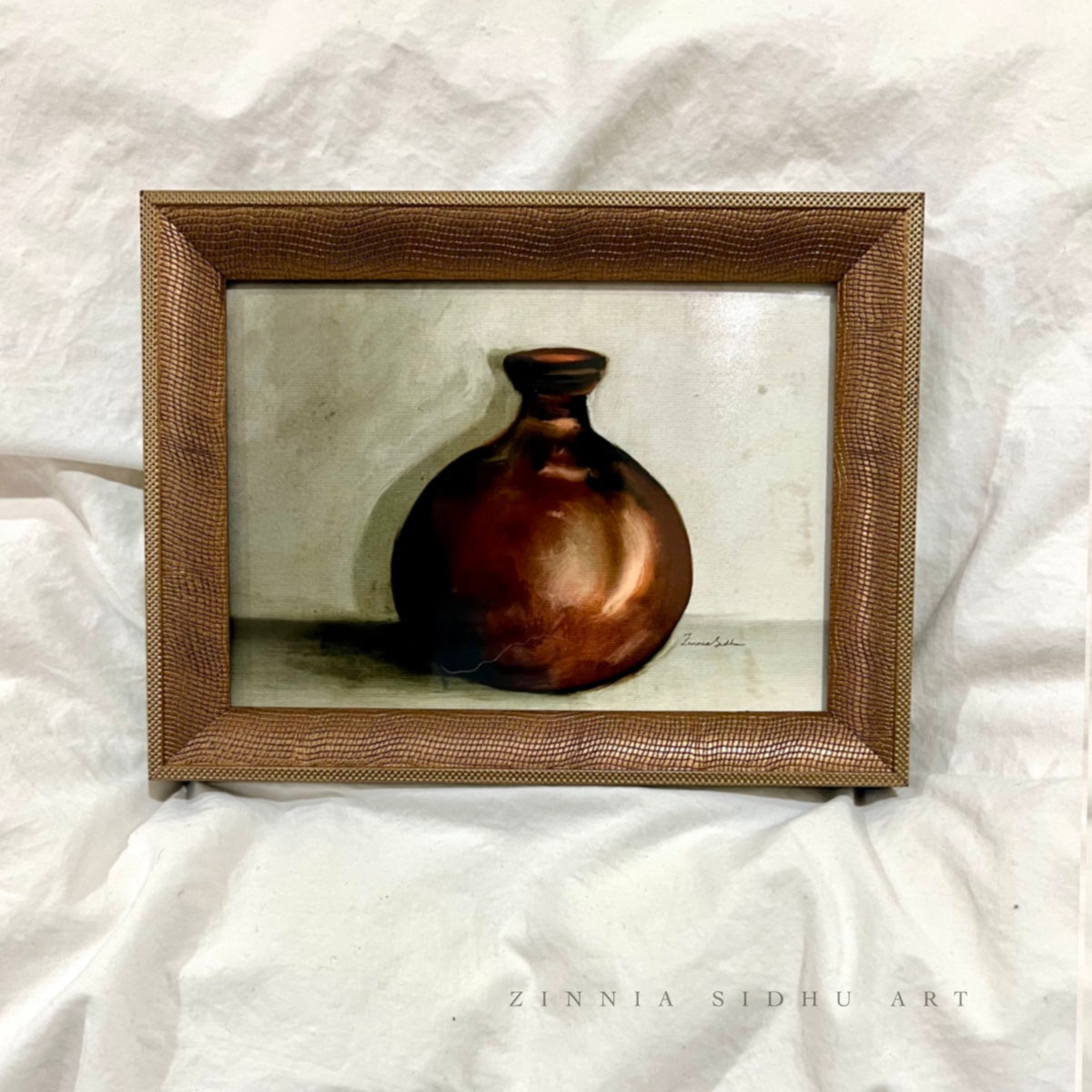 Vase - Bronze Frame