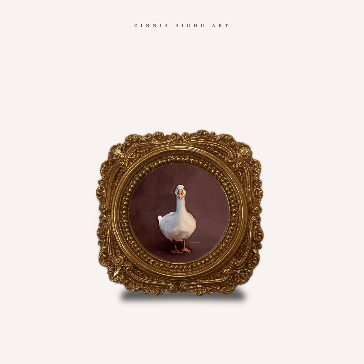 Ducky - MINI Ornate Frame