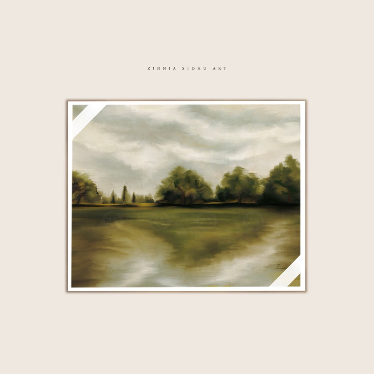 Ground to Walk - Golden Frame