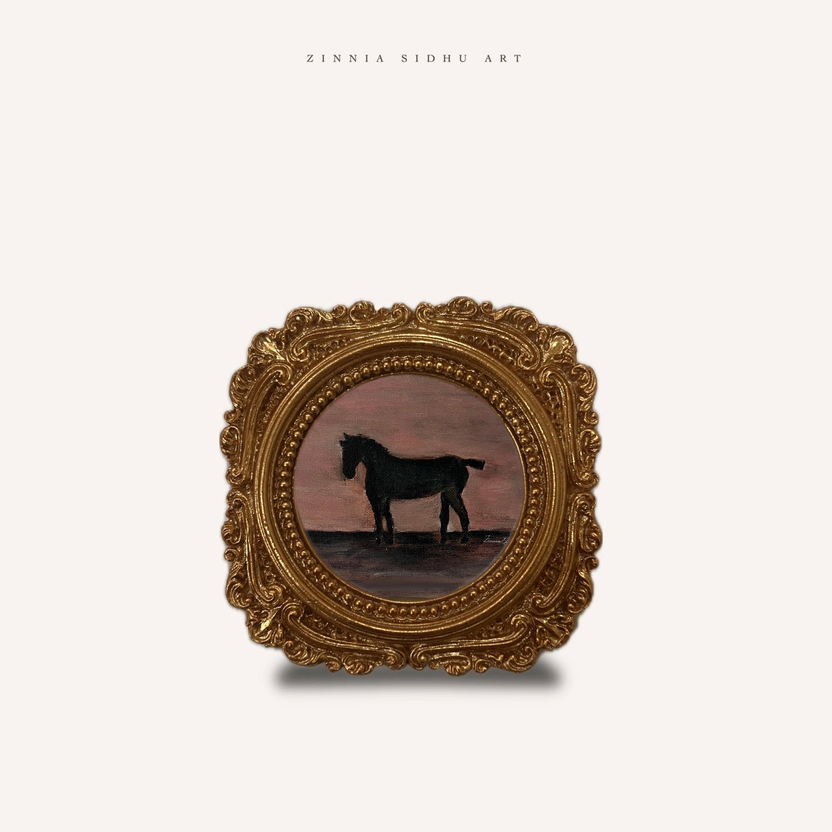 Stallion - MINI Ornate Frame
