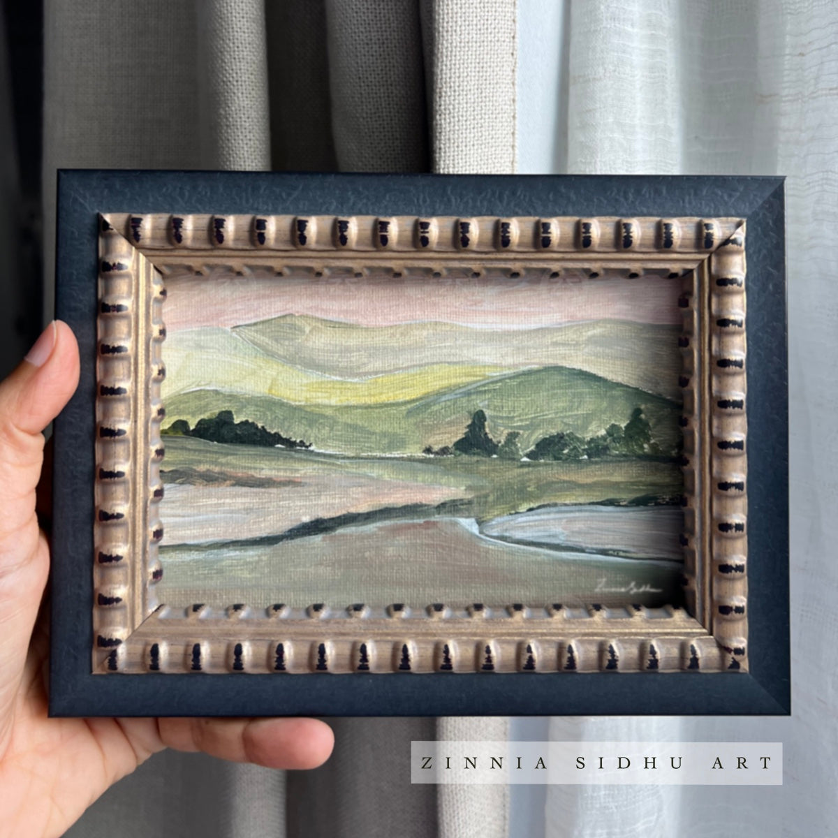 Original- Peachy Landscape