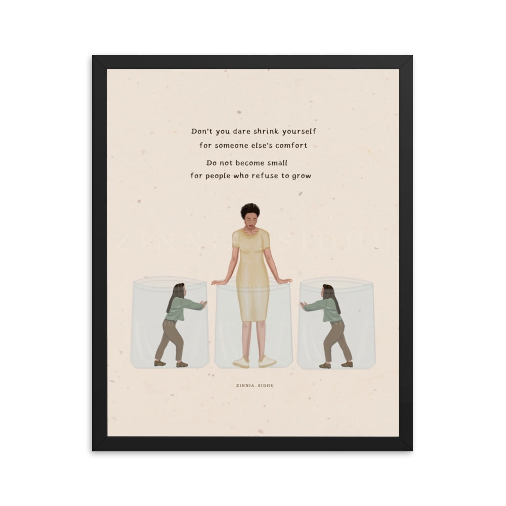 Don’t Shrink Yourself