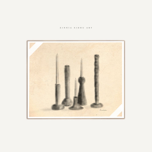 Candle Holders Sketch