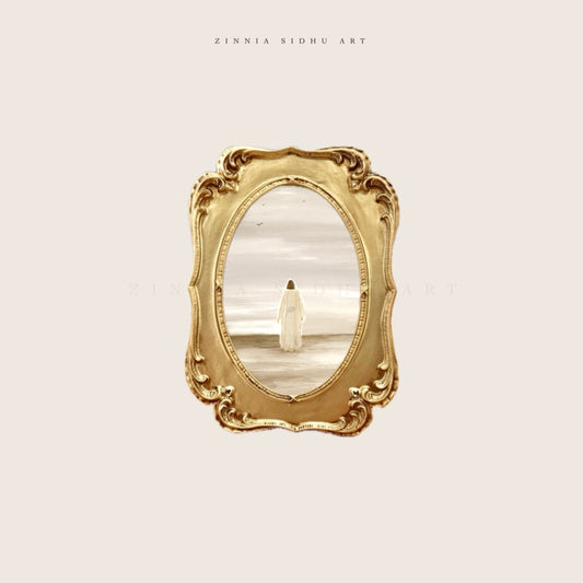 Jesus - Golden Frame