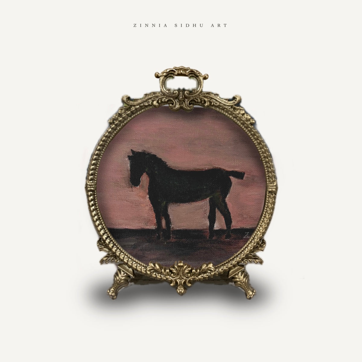 Stallion - Round Metal Frame