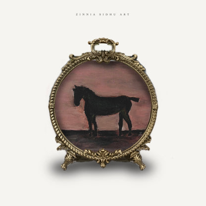 Stallion - Round Metal Frame
