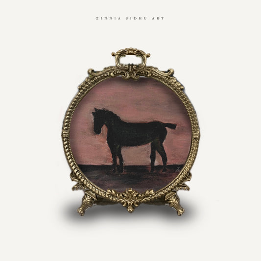 Stallion - Round Metal Frame