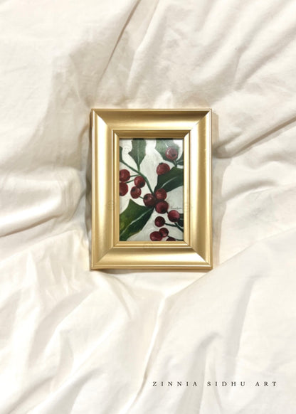 Christmas Berries - Mini Frame