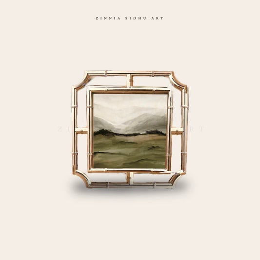 Landscape - Silver Colored Frame