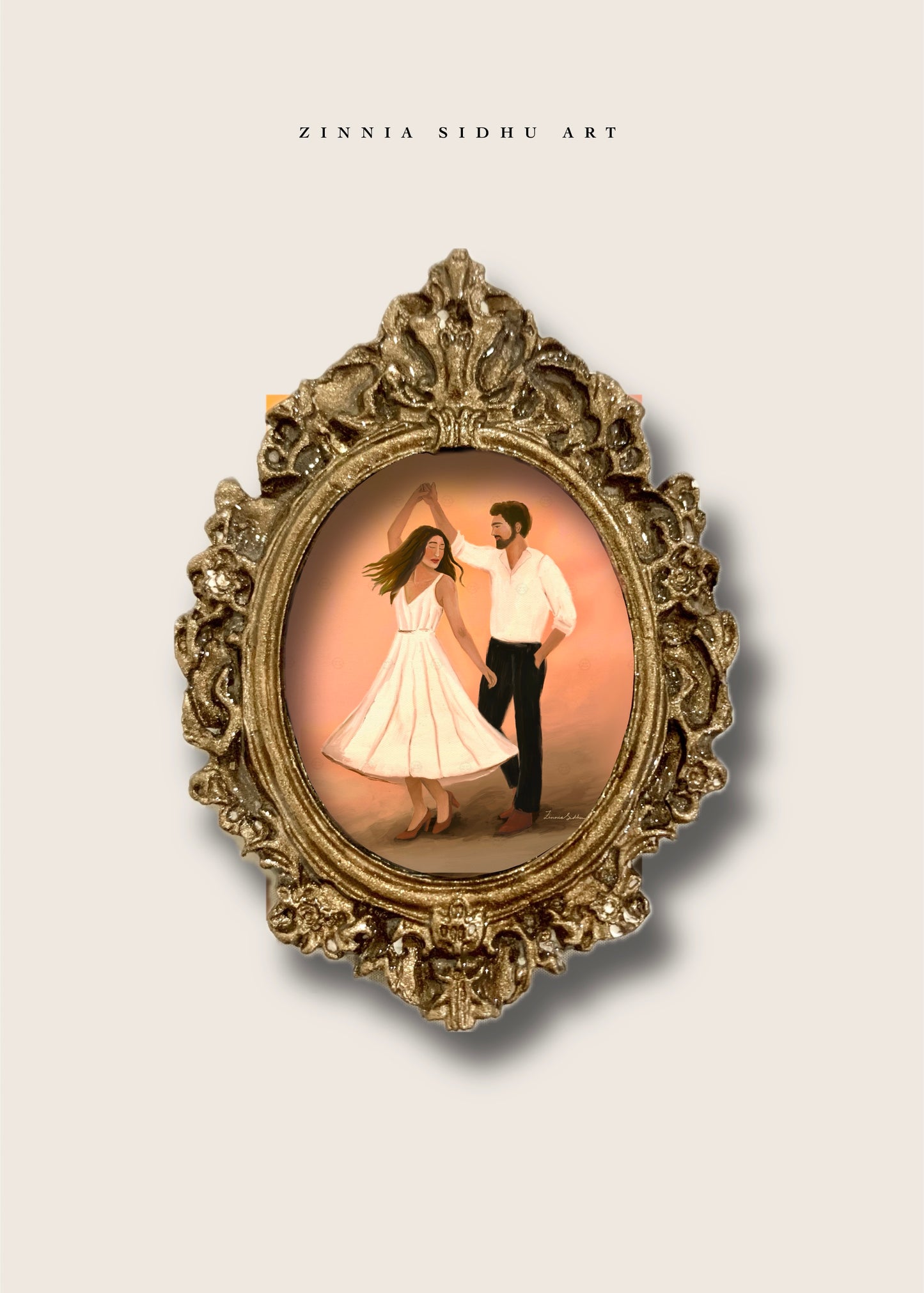 Twirl Mini Magnet