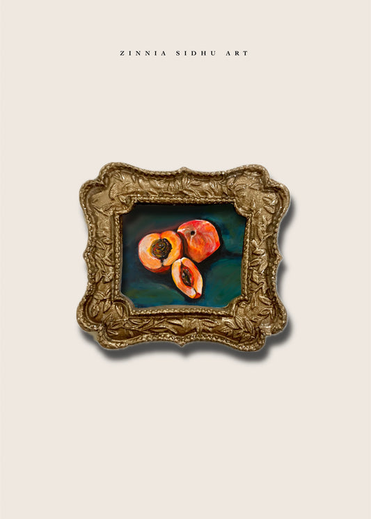 Peaches Mini Magnet