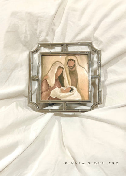Birth - Silver Colored Frame