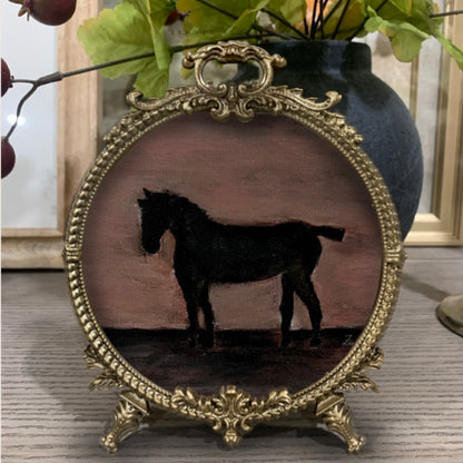 Stallion - Round Metal Frame