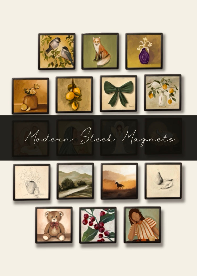 Modern Sleek Magnets