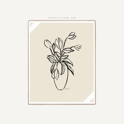 Blooming Sketch