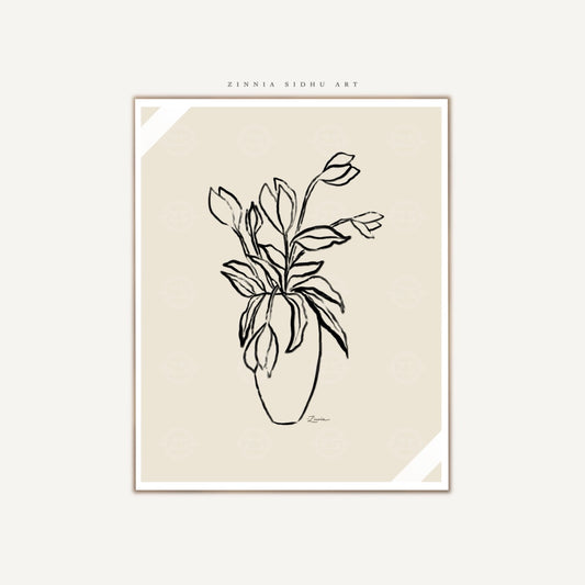 Blooming Sketch