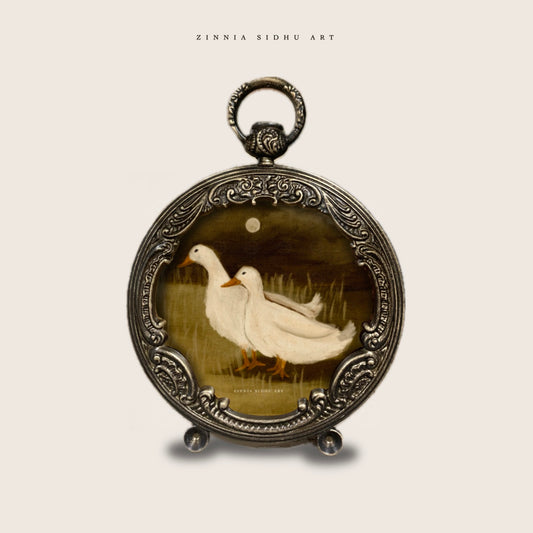 Companions - Small Round Metal Frame