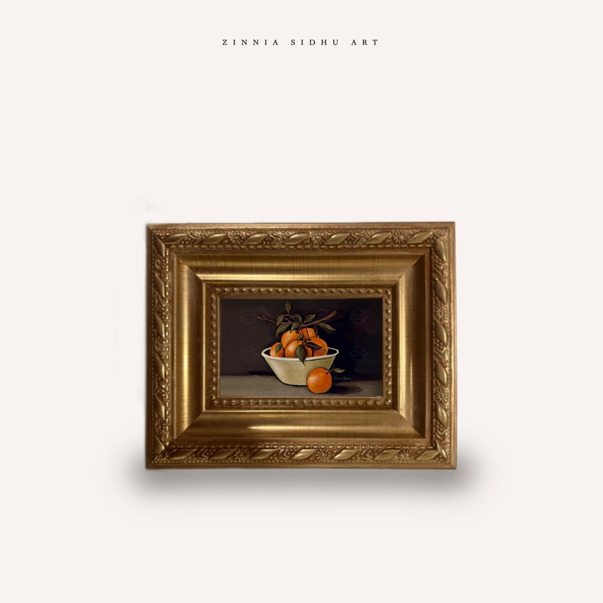 Bowl of Oranges - MINI Frame