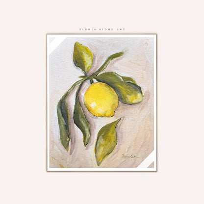 Lemon on Branch