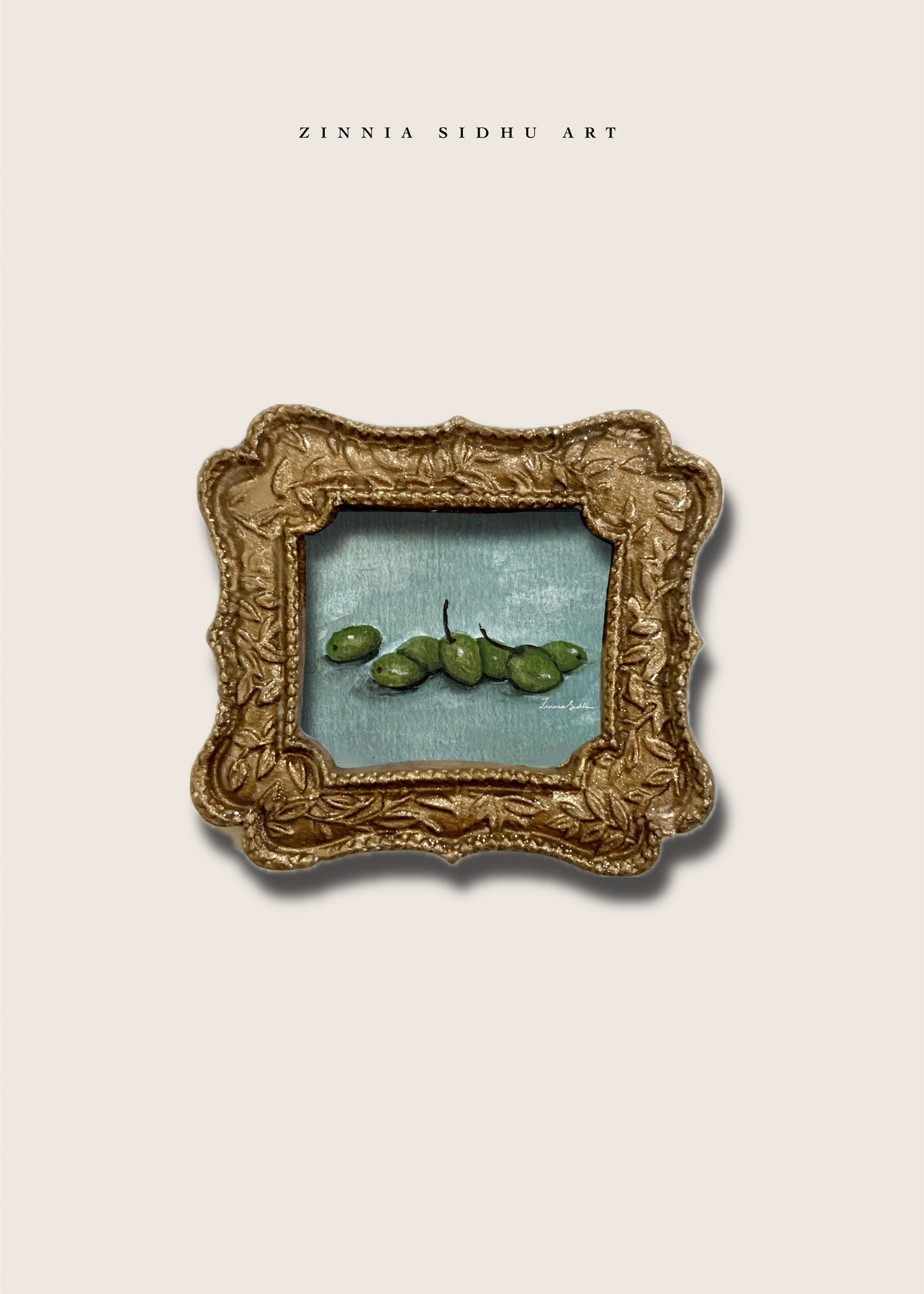 Olives Mini Magnet