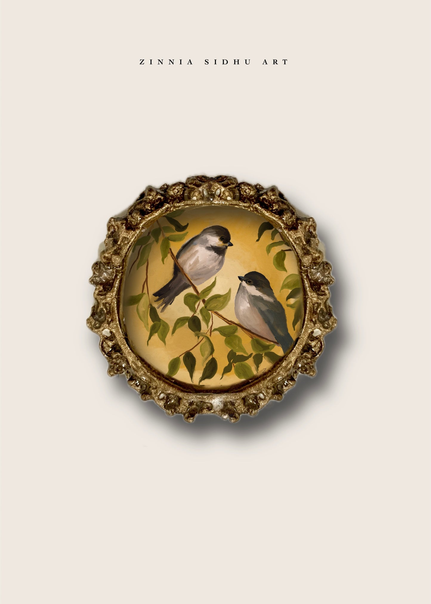 Birds Mini Magnet
