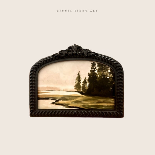 Marshland - Black Metal Frame