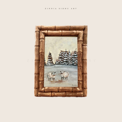 Sheep Story - Wooden Frame