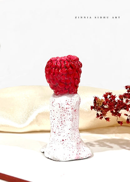 Raspberry Incense Holder