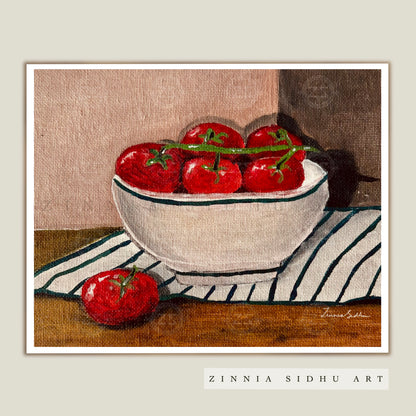 Bowl of Tomatoes - Mini Frame