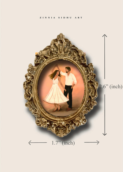 Twirl Mini Magnet