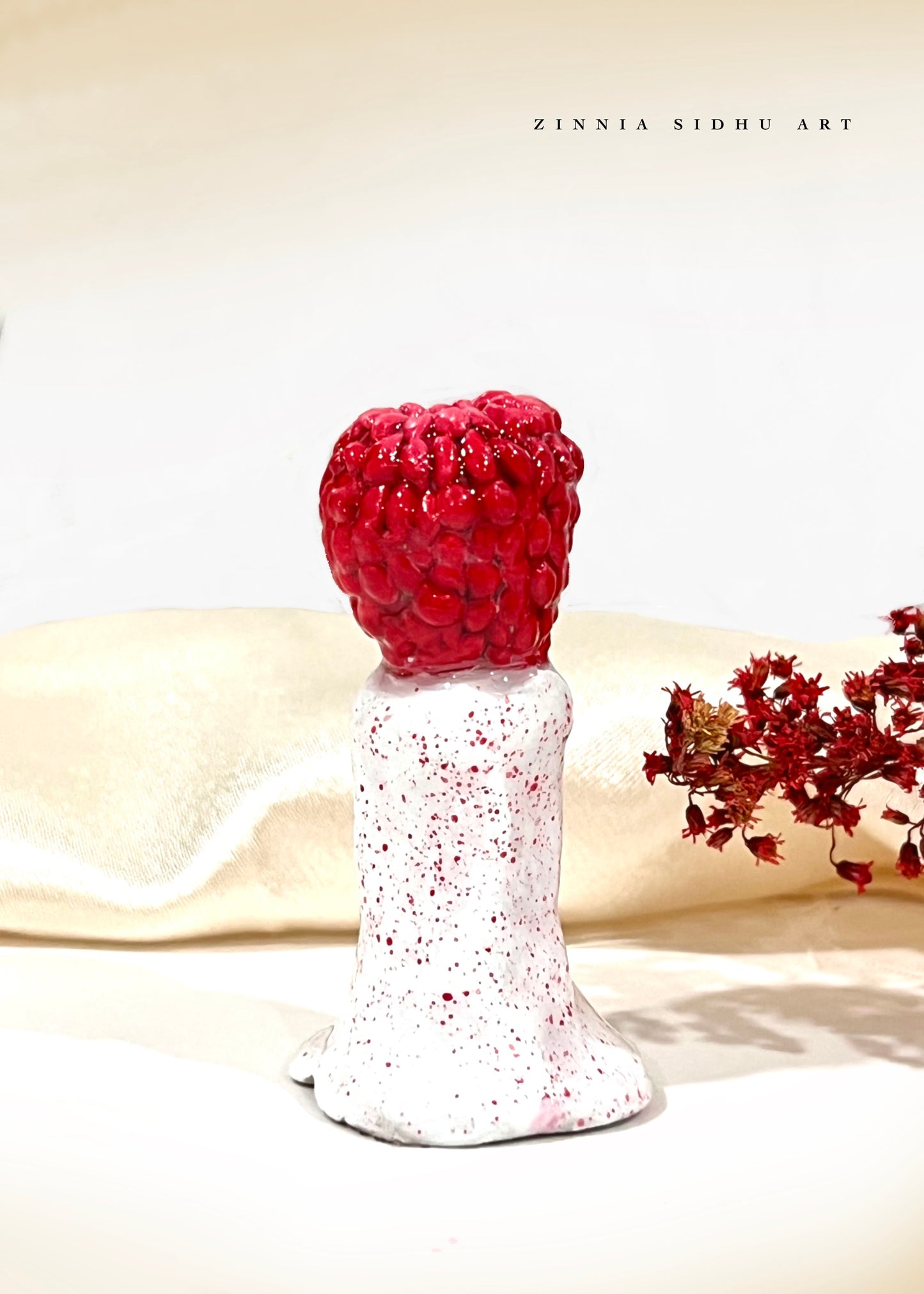 Raspberry Incense Holder