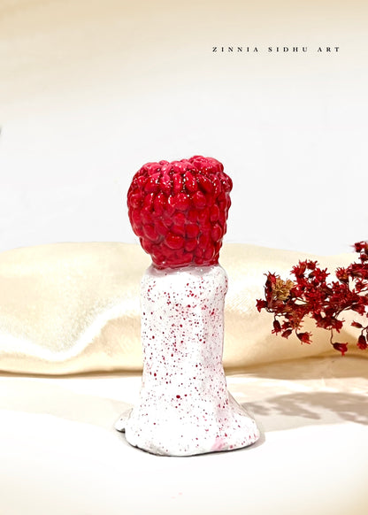 Raspberry Incense Holder