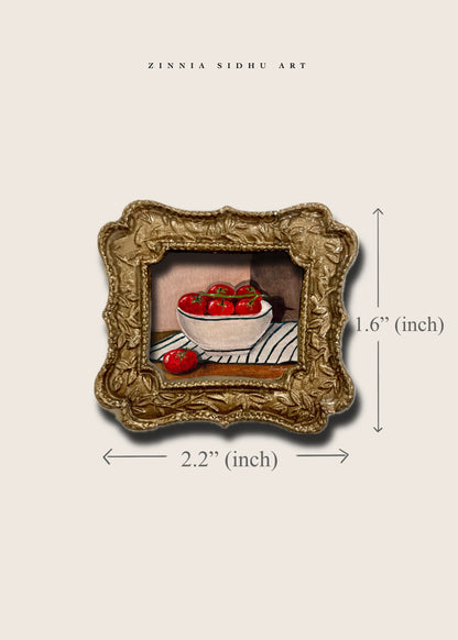 Bowl of Tomato Mini Magnet