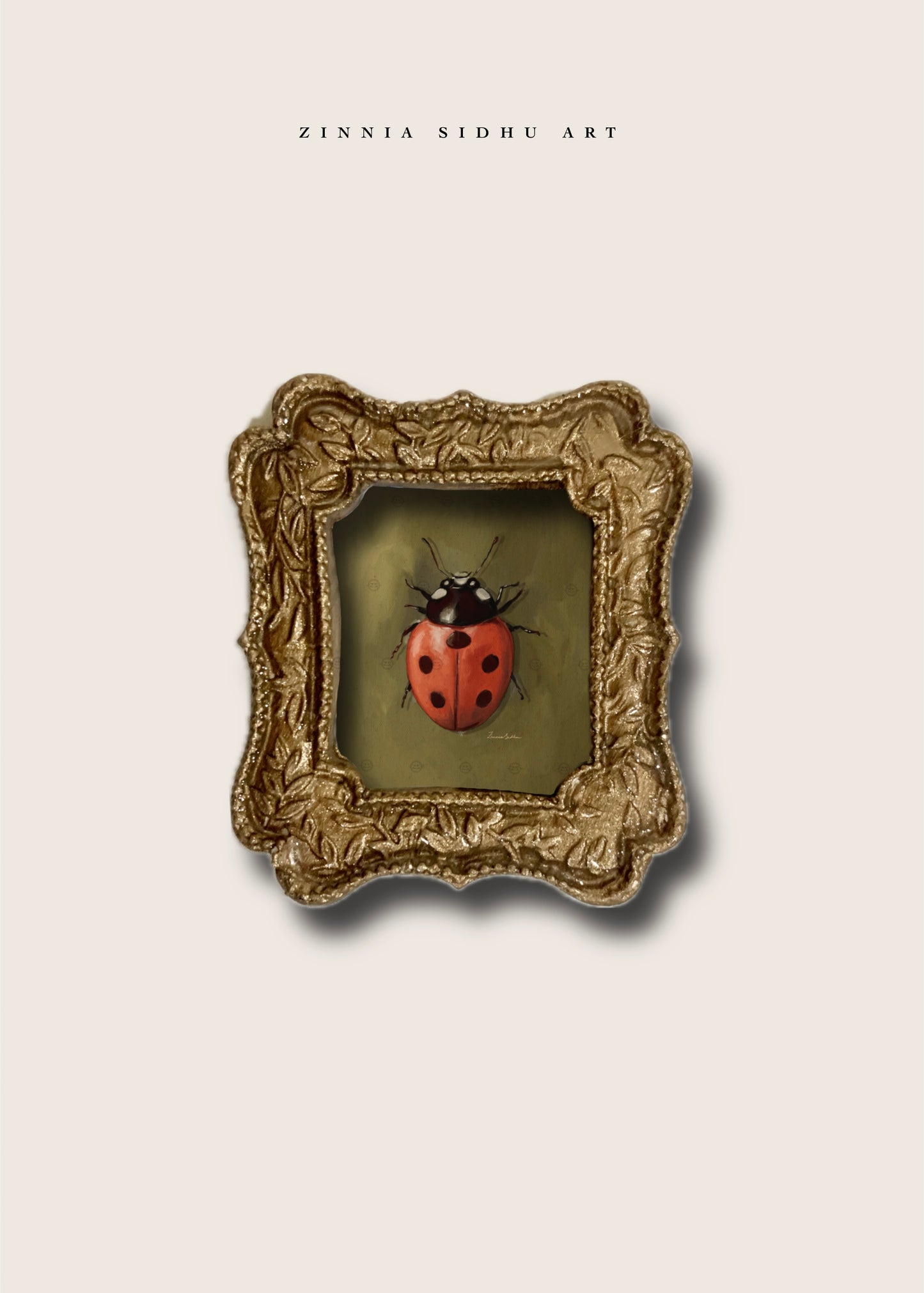 Ladybug Mini Magnet