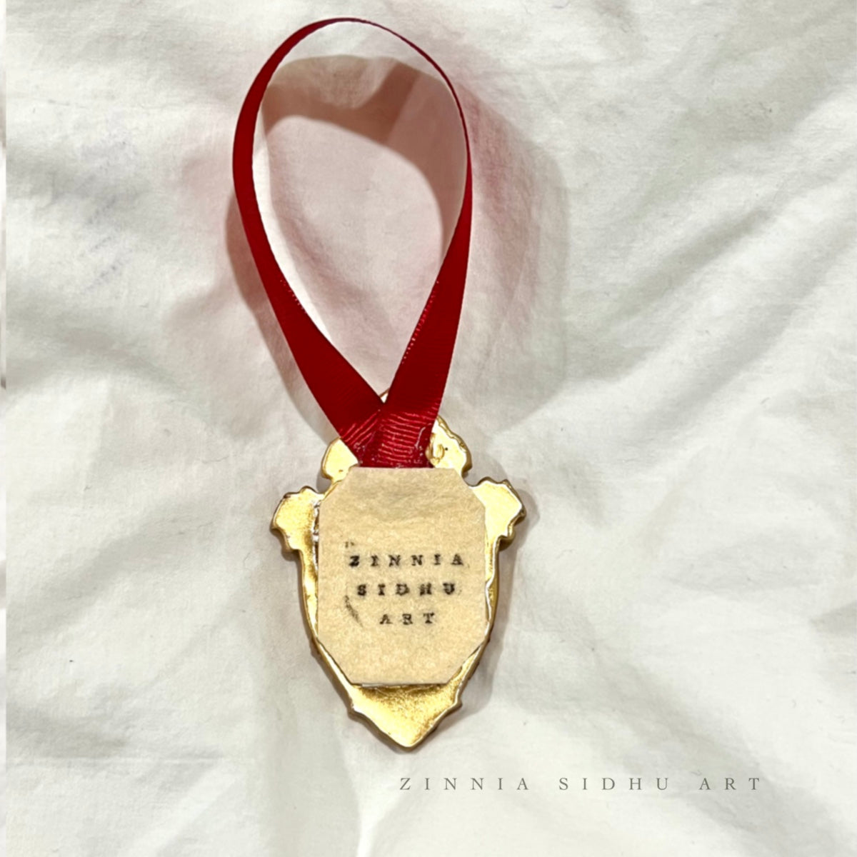 Mini Ornament “Angel Oblong”