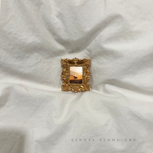 Gallop Away - Mini Magnet