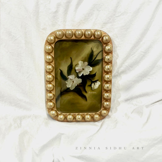 Moody Flora - Golden Frame