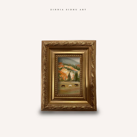 Meadow in Fall - MINI Frame