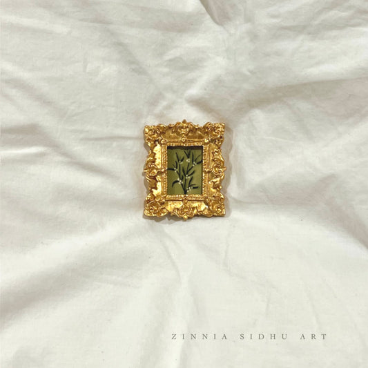 Branch Rectangle - Mini Magnet