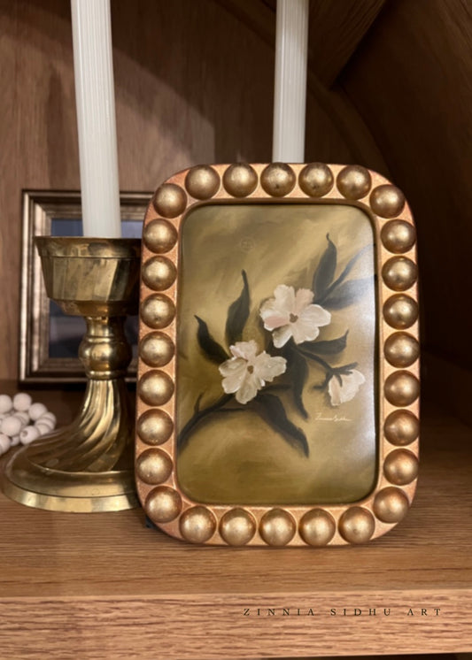 Moody Flora - Golden Frame
